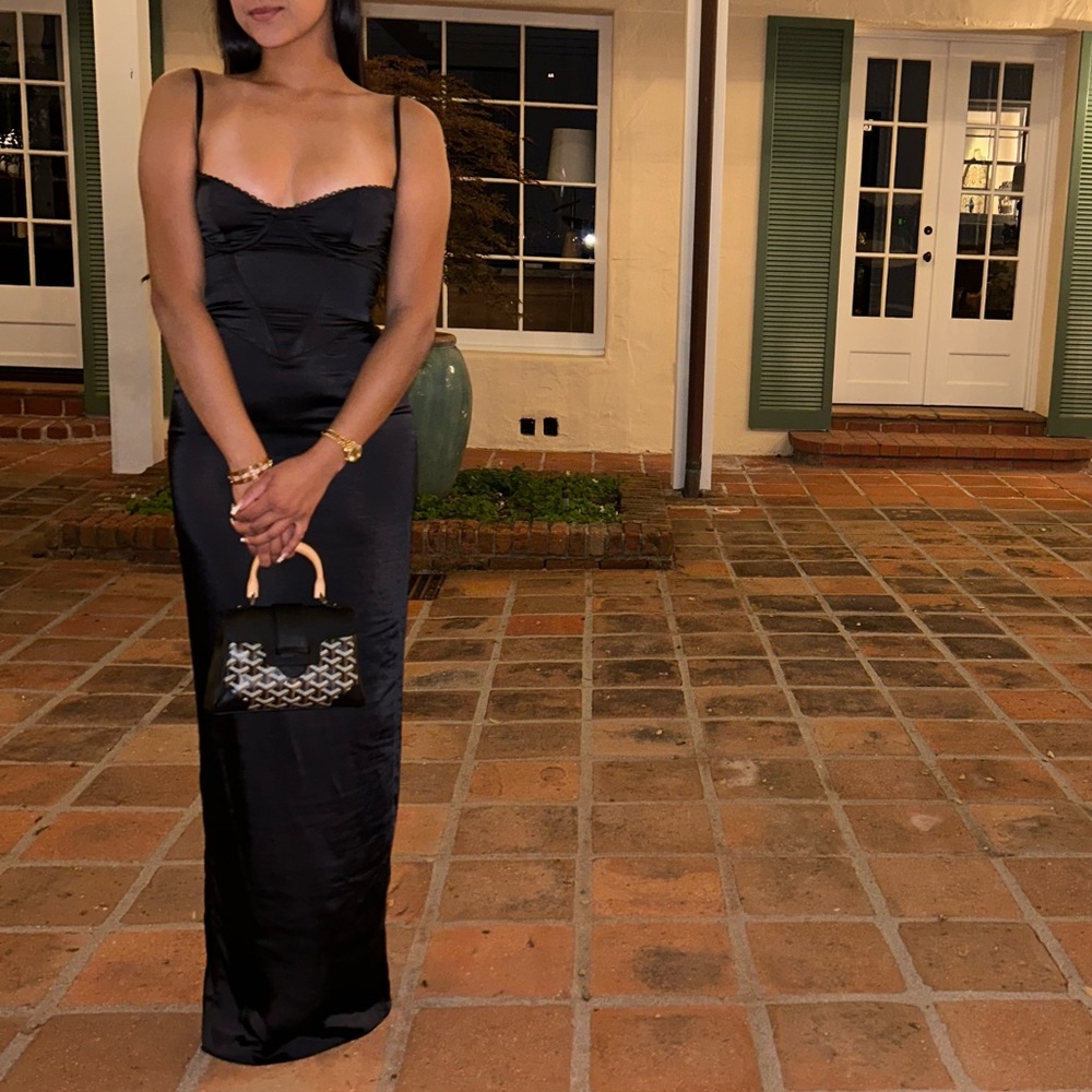 Black House of CB Corset Gown. Size XS